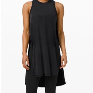 Long side slit (both sides) lululemon long tank